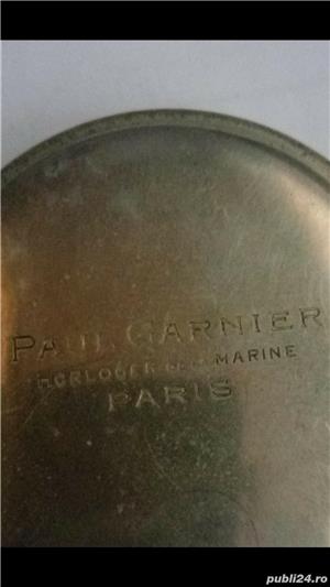 Vând Ceas de colecție Paul Garnier - Horloger de la Marine (anii '20) - imagine 4