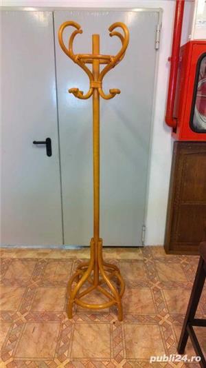 Cuier lemn curbat bambus mobexpert