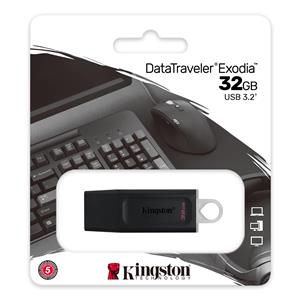 Vand Memorie USB Kingston DataTraveler Exodia 32GB, USB 3.2, NOU Pret 30 Lei. - GARANTIE 5 ani de la