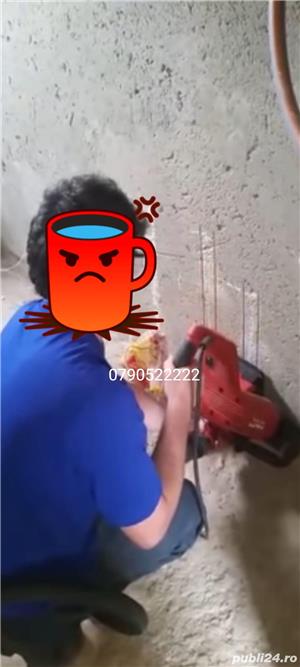 gaura hota,carotare beton,centrala,horn,ventilație,tai,sparg,decupez,șliț,șanț ,instalații 41-350 mm - imagine 9