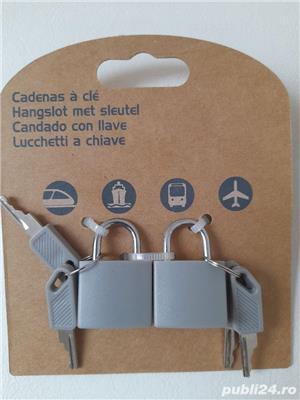 Vând set de lacate dimensiune mica recomandat bagaje sau cutii postale - imagine 6