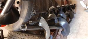 Motoburghiu foreza pentru gauri plantati pomi stalpi gard spalieri vie - imagine 2