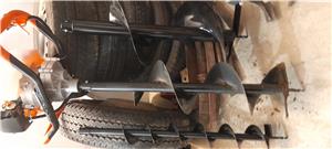 Motoburghiu foreza pentru gauri plantati pomi stalpi gard spalieri vie - imagine 5