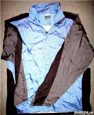 Bluza geaca trening Adidas gri, material tercot, 2 buzunare cu fermoare, lungime 70 cm, latime 55 cm - imagine 6