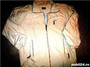 Bluza geaca trening Adidas gri, material tercot, 2 buzunare cu fermoare, lungime 70 cm, latime 55 cm - imagine 7