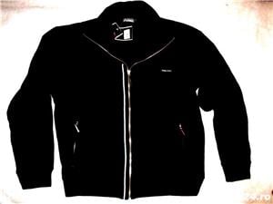 Bluza geaca trening Gianfranco Ferre, material bumbac, 2 buzunare cu fermoare, bleumarin sau negre, 