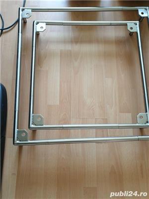 Picioare canapele noi din inox masiv satinat