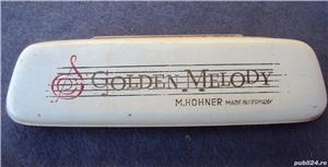 Muzicuta  Hohner , Golden  Melody - imagine 3