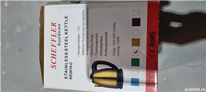 Cana fierbator cu oprire automata, 1500 W, 1.8 l, Inox - imagine 3