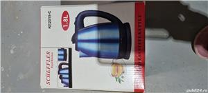 Cana fierbator cu oprire automata, 1500 W, 1.8 l, Inox - imagine 2