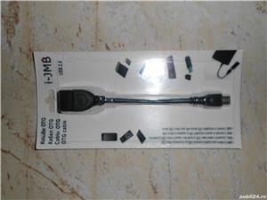 Cablu conectare OTG La dispozitivele care au port micro USB compatibil OTG - imagine 6