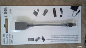 Cablu conectare OTG La dispozitivele care au port micro USB compatibil OTG - imagine 4