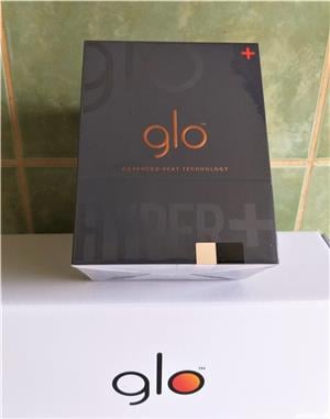 Dispozitiv Starter kit Glo Hyper+ Uniq negru crem (nou-sigilat)