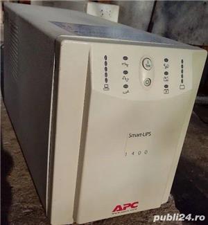 UPS APC Smart 600-1500VA, SINUS PUR (centrale, etc), AVR, fiabil, cu sau fara acumulatori noi.  - imagine 3