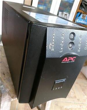 UPS APC Smart 600-1500VA, SINUS PUR (centrale, etc), AVR, fiabil, cu sau fara acumulatori noi.  - imagine 6