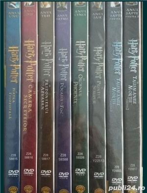Colecția integrală Harry Potter. 8 DVD. Țiplate, NOI