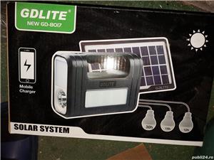 Minikituri fotovoltaice panou solar, acumulator, controller, iluminat, GSM, unele si cu radio, boxa. - imagine 6