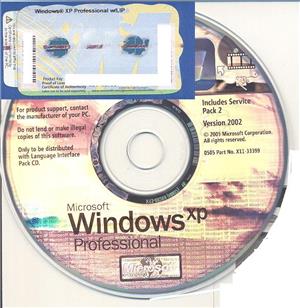 Licenta Windows XP cu CD