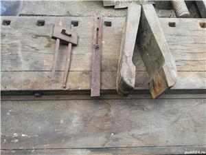 De vânzare banc de lucru cu menghina de lemn - imagine 5