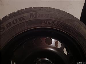 ante originale Opel ET49, cu cauciucuri iarna 185/65/R15 - imagine 7