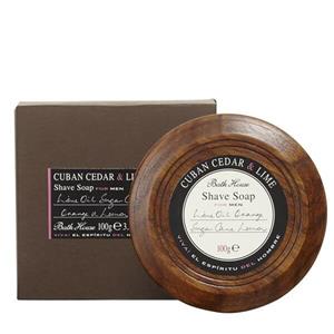 BATH HOUSE sapun natural deosebit ras/barbierit cutie lemn MADE IN UK - imagine 5