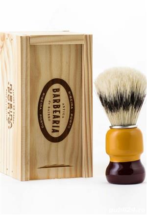 BARBEARIA perie pamatuf pentru ras barbierit MADE IN PORTUGALIA - imagine 4