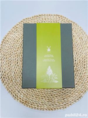 MUHLE set/kit ras/barbierit crema ras si perie/pamatuf MADE IN GERMANY - imagine 8