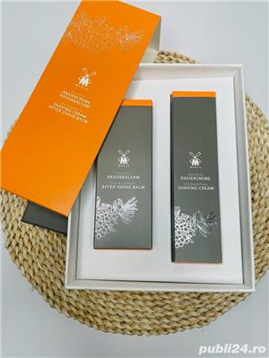 MUHLE set/kit ras/barbierit crema ras si perie/pamatuf MADE IN GERMANY - imagine 4
