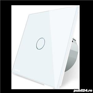 Vand intrerupatoare touch (tactile) din sticla - imagine 2