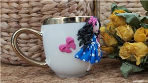 Cadou  pentru fetite, sotie iubita cana papusa - imagine 3