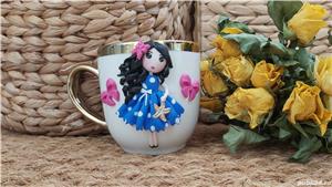 Cadou  pentru fetite, sotie iubita cana papusa - imagine 5