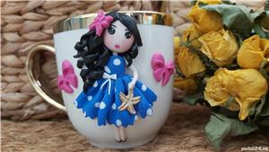 Cadou  pentru fetite, sotie iubita cana papusa