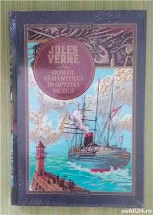 Ocolul Pământului în 80 zile, Jules Verne. Volum NOU, țiplat 
