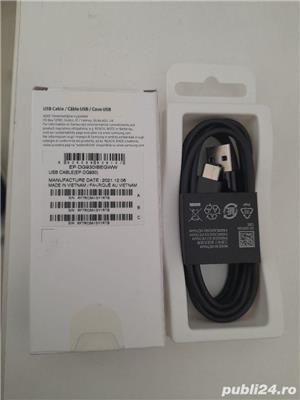Vând cablu incarcare/date Samsung  fast charge mufa typ C,nou nout  - imagine 3