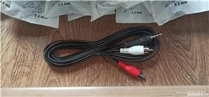 Cablu Audio stereo Jack 3.5 la 2x RCA 2.5m   - imagine 2