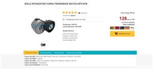 Rola intinzator curea transmisie dayco apv1078 - imagine 2