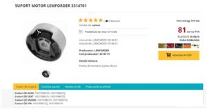 Suport motor lemforder 3314701 - imagine 2