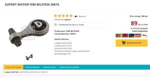 Suport motor febi bilstein 36610 - imagine 3