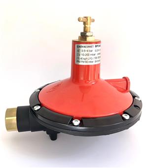 Regulator GPL reglabil 10   200 mbar 40 kg h joasa presiune NOVACOMET