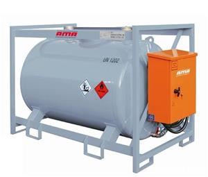 Rezervor transportabil metalic 920l; conform ADR