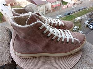 Converse, All Star, piele intoarsa mar. 44, UK 10 (28.5 cm) - imagine 4