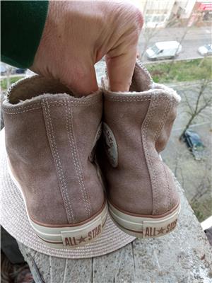 Converse, All Star, piele intoarsa mar. 44, UK 10 (28.5 cm) - imagine 5
