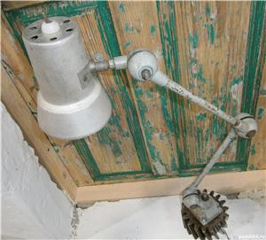 Lampa veche industriala stil Mid-Century, ELBA (Veioza retro)