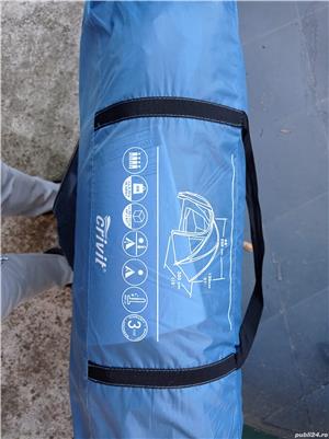 masa camping cu scaune 4 bucati aluminiu - imagine 3