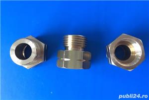 Reductie/prelungire 3/8M   3/8F filete STANGA (CH25 sau W20x1/14)