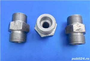 Niplu 3/8M (CH25 sau W20x1/14) filet STANGA   3/8M