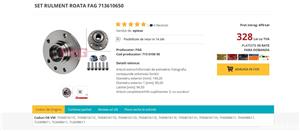 Set rulment roata fag 713610650