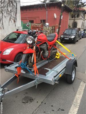 35 lei/zi - Închiriez remorcă motociclete, tractări moto - imagine 6