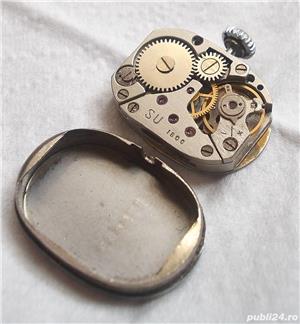 Ceas de dama rusesc LUCH, cal. 1800, 15 rubine, functional - imagine 5
