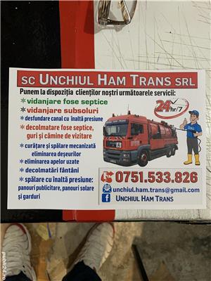 Servicii de vidanjare , vidanjare - imagine 3